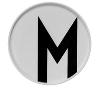 Design Letters Plato con letra Design Letters M