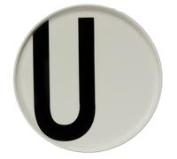 Design Letters Plato con letra Design Letters U