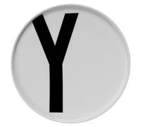 Design Letters Plato con letra Design Letters Y
