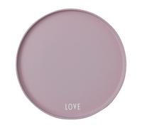 Design Letters Plato favorito Design Letters Ø22 cm Love-lavender
