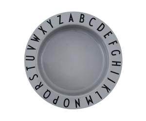 Design Letters Plato hondo Design Letters Eat&Learn gris