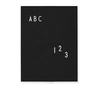 Design Letters Tablón de letras Design Letters A4 negro