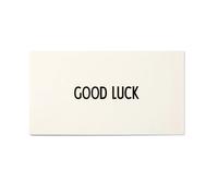 Design Letters Tarjeta AJ Vintage ABC Good Luck