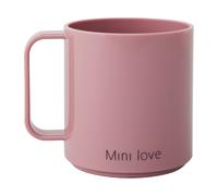 Design Letters Taza con asa Design Letters Mini Love Ash rose