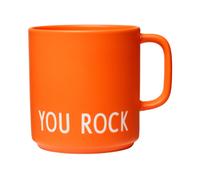Design Letters Taza favorita con asa Design Letters 25 cl Orange