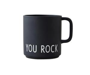 Design Letters Taza favorita con asa Design Letters 25 cl You rock