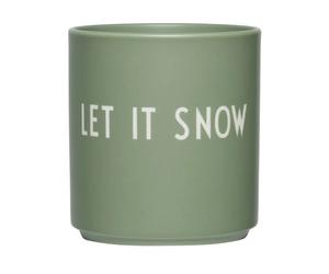 Design Letters Taza favorita Design Letters 25 cl Let it snow