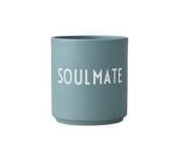 Design Letters Taza favorita Design Letters 25 cl Soulmate (Verde)