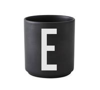 Design Letters Taza negra Design Letters E