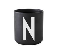 Design Letters Taza negra Design Letters N
