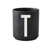 Design Letters Taza negra Design Letters T