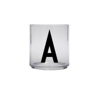 Design Letters Taza para Beber (A-Z) 175 ml | Vajilla Bebe en Tritan Sin BPA/BPS | Irrompibles Vaso para Agua Lavavajillas | vaso para bebe y niños Transparente | Aptos para Lavavajillas Taza Bebe