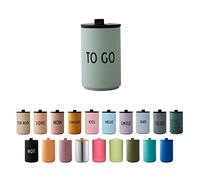 Design Letters Taza Termica 350 ml | Taza de café para Llevar | Vaso Termico café y té | Tazas de Viaje aisladas sin BPA | Taza Térmica de Acero Inoxidable | Termo Cafe para Bebidas frías y Calientes