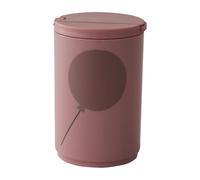 Design Letters Taza térmica con pajita Design Letters 33 cl Ash rose