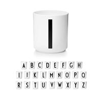 Design Letters Tazas de Cafe (A-Z) | Ideal Regalos Originales para Mujer & Regalos Para Hombre | Tazas Originales para Regalar | Tazas Desayuno | Porcelana Taza Te con Inicial | Taza Cafe 250 Ml