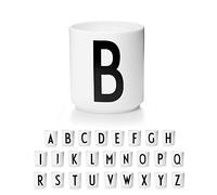 design letters Tazas de Cafe (A-Z) | Ideal Regalos Originales para Mujer & Regalos Para Hombre | Tazas Originales para Regalar | Tazas Desayuno | Porcelana Taza Te con Inicial | Taza Cafe 250 Ml