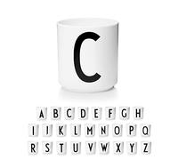 Design Letters Tazas de Cafe (A-Z) | Ideal Regalos Originales para Mujer & Regalos Para Hombre | Tazas Originales para Regalar | Tazas Desayuno | Porcelana Taza Te con Inicial | Taza Cafe 250 Ml