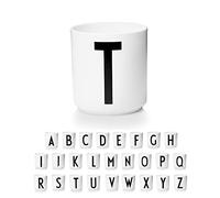 design letters Tazas de Cafe (A-Z) | Ideal Regalos Originales para Mujer & Regalos Para Hombre | Tazas Originales para Regalar | Tazas Desayuno | Porcelana Taza Te con Inicial | Taza Cafe 250 Ml