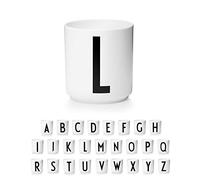 Design Letters Tazas de Cafe (A-Z) | Ideal Regalos Originales para Mujer & Regalos Para Hombre | Tazas Originales para Regalar | Tazas Desayuno | Porcelana Taza Te con Inicial | Taza Cafe 250 Ml