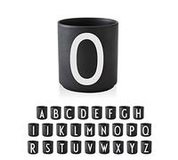 Design Letters Tazas de Cafe (A-Z) | Ideal Regalos Originales para Mujer & Regalos Para Hombre | Tazas Originales para Regalar | Tazas Desayuno | Porcelana Taza Te con Inicial | Taza Cafe 250 Ml