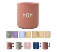 Design Letters Tazas de Cafe MOM | Regalo Dia de la Madre | Taza Personalizada Porcelana | Tazas Desayuno Regalos Originales para Mujer | Taza de Mamá Apto para lavavajillas | Tazas de te | 330 Ml