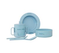 Design Letters Vajilla infantil Design Letters favorit mini Light blue