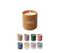 Design Letters Vela Aromática Regalos Originales Para Mujer, Hombre | 16 Oz Velas Decorativas Pequeño | Velas Perfumadas 100% Cera de Soja | Vela de Mecha 15hr Quemar | Aroma de Flores, Madera y Fruta