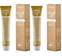 Design Look Crema Colorante Permanente Color Lux Toner Gris Tortola 100mL (Paquete de 2)