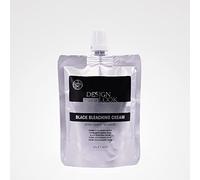 Design Look Decoloración para Cabello en Crema Decolorante Negra, Black Bleaching Cream Active Carbon, 10 Tonos, 250gr
