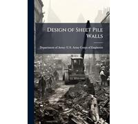 Design of Sheet Pile Walls