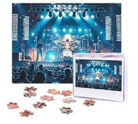 Design - Rompecabezas con nombre, 500 piezas, rompecabezas personalizados con fotos con bolsa de almacenamiento, rompecabezas desafiante para adultos, decoración del hogar, boda (52 x 38 cm)