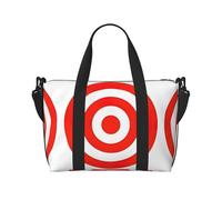 Design Target - Bolsas de viaje para mujer - Bolsas de viaje duraderas, bolsas de gimnasio para viajes nocturnos, color negro, talla única