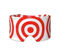 Design Target Print - Orejeras para dormir para hombres y mujeres, máscara para viajes, yoga, meditación y sueño nocturno
