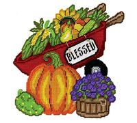 Design Works Crafts Kit de lona de plástico para carretilla de rueda