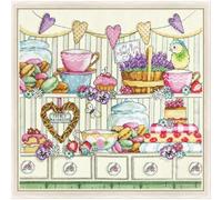 Design Works Crafts Kit de punto de cruz de pastelería