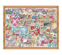 Design Works Crafts Kit de punto de cruz para sala de costura