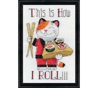 Design Works Crafts Kit de Punto de How I Roll, Multicolor