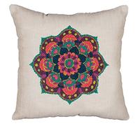 Design Works Crafts Mandala Punch Needle - Kit de almohada