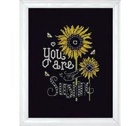 Design Works Crafts Tobin You Are My Sunshine Counted Cross Stitch Kit-8"X10" 14 Count