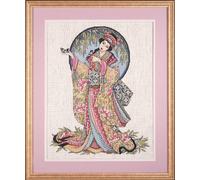 Design Works Oriental Grace Álbum, Algodón, Multicolor, by The Yard