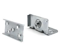 Design61 Juego de 4 accesorios de cama para somier de listones y muebles, juego completo para atornillar, 90 mm