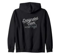 Designated Voter Democracy Voting Gift For Registered Voters Sudadera con Capucha