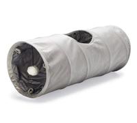 Designed by Lotte Cylla - Túnel para Gatos (65 x 25 x 25 cm), Color Gris