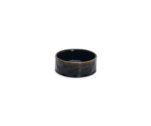Designed by Lotte Jace - Cuenco de cerámica para Perros, Color Negro, 13,5 cm