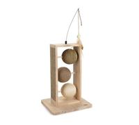 Diseñado Por Lotte Holz-Kratzbälle Lomax Para Gatos, 34,5x29,5x49,5 Cm