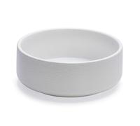 Designed by Lotte Napf Lojs, Cuenco para Perros, cerámica, Blanco, 18 x 18 x 7 cm, 1200 ml