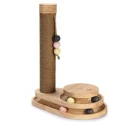 Designed by Lotte Rascador Inez 38x24.5cm Madera Braun para Gatos Con Torre