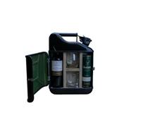 Designed by Man 399452 Gift Set, Steel & Wood, Black