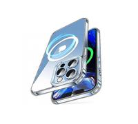 Designed for iPhone 13 Pro Case, Compatible for MagSafe [Stronger N52 Magnet] [Never Yellow] Mil-grade Shockproof Protection (Clear)