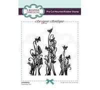 Designer Boutique Collection Flutterby Trio - Sello de goma precortado